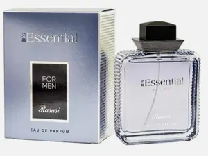 Rasasi It's Essential For Men Eau De Parfum 100ml - Quiet Luxury Scent with Ginger Rose Woody Notes