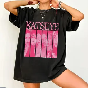 Katseye Girls Tee, Katseye Members Shirt,Katseye Kpop Shirt, Beautiful Chaos Tour, Kpop Idol Fan Gift,