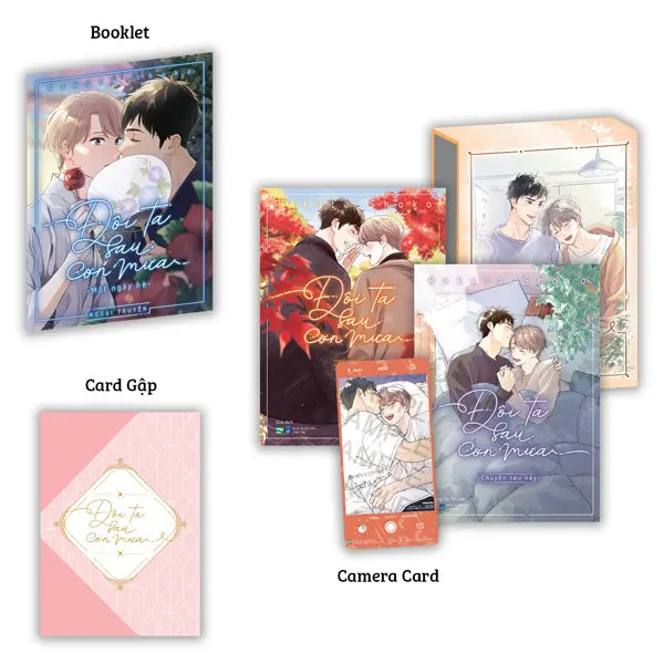 Boxset Manga - Đôi Ta Sau Cơn Mưa - Phần 2 - Tháng Ngày Tiếp Nối: Chuyện Sau Này + Mãi Mãi (Hộp 2 Cuốn) - Bản Đặc Biệt