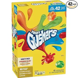 Original Fruit Gushers-42 Count Perfect For Making Cotton Candy Gushers!