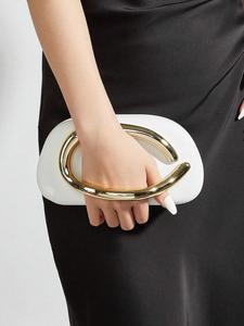 women's elegant minimalist handbag, fashionable solid color clutch bag for party, trendy all-match & exquisite bag for birthday gift, elegant stylish purse