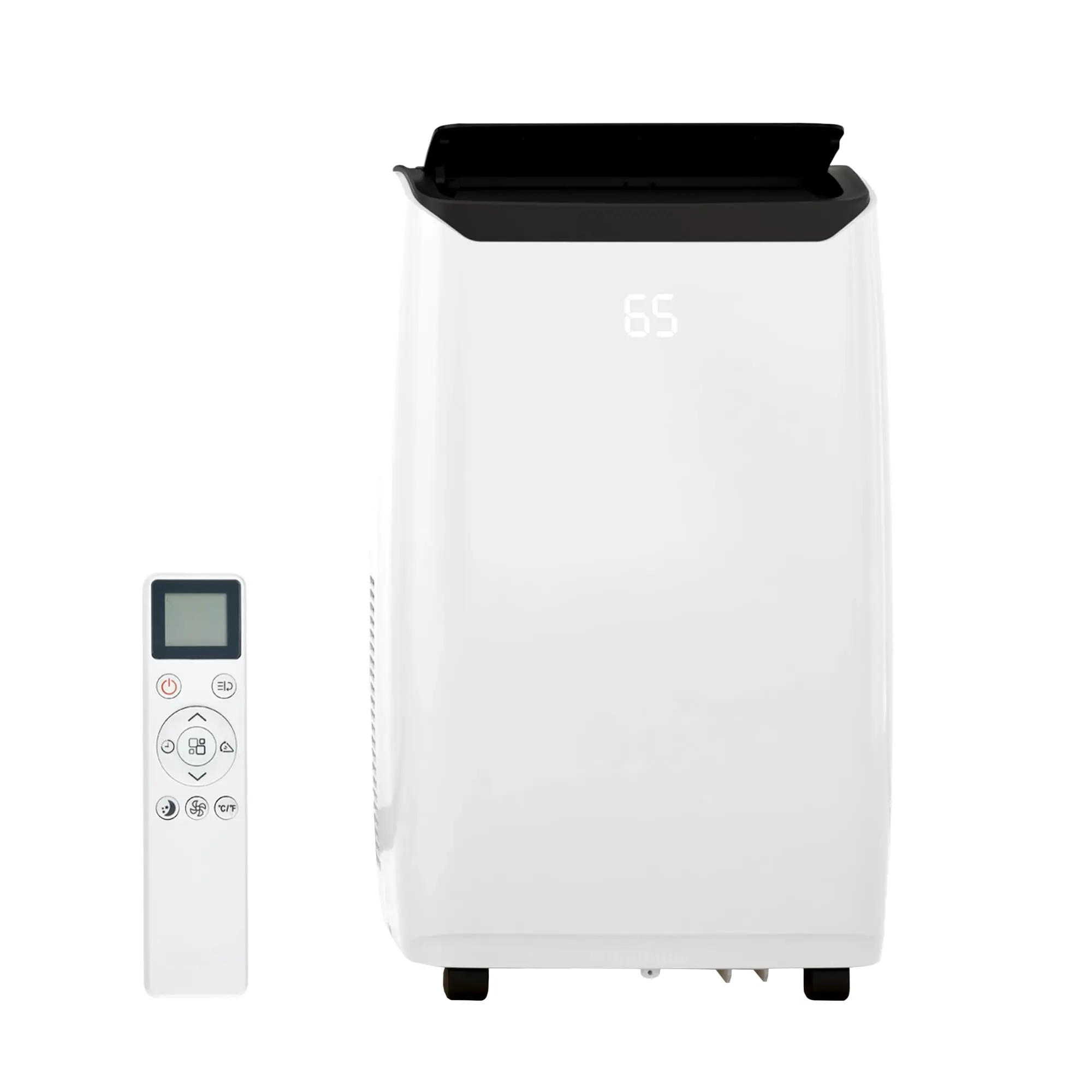 Garvee 14000 BTU Portable Air Conditioner - 3-in-1 Cooling Solutions for Living Rooms Up to 750 sq ft, 260 cu ft Airflow, 500 W, 76.6 lbs, <51 dB Quiet, Remote Control, Washable Filter, Installation Kit, Dehumidifying