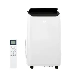 Garvee 14000 BTU Portable Air Conditioner with 3-in-1 Cooling, Dehumidifying, and Fan Modes for Rooms up to 750 sq ft, Featuring Remote Control, Quiet Operation under 51 dB, High Airflow, Washable Filter, and Installation Kit