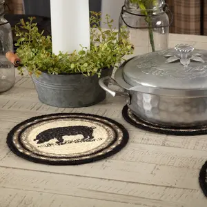 Farmstead Charcoal Pig Trivet