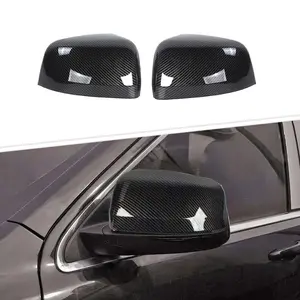 For 2011+ Dodge Durango/2011-2020 Jeep Grand Cherokee WK2 Exterior Rear-View Mirror Shell Cover Trim (2 pcs)