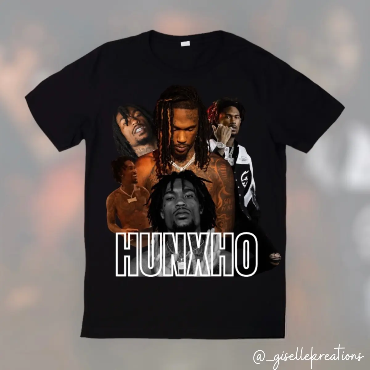 Hunxho Graphic Tee Streetwear