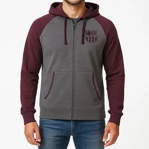 FC Barcelona Zip Up Hoodie - FCB08ZH