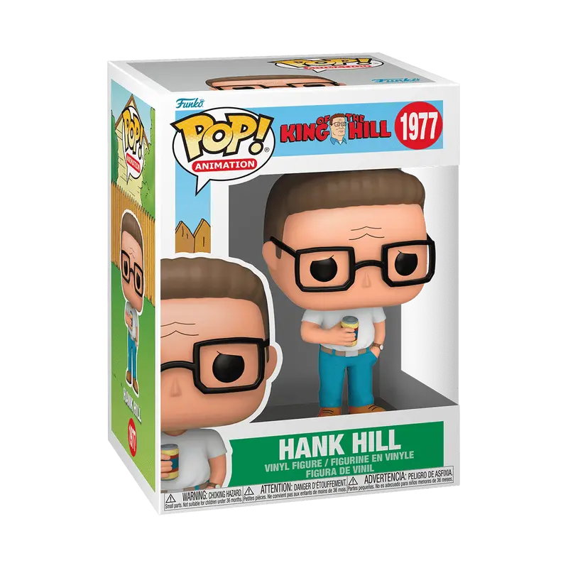 Funko Pop! King of the Hill - Hank Hill #1977 Collectible Pop Vinyl Figure