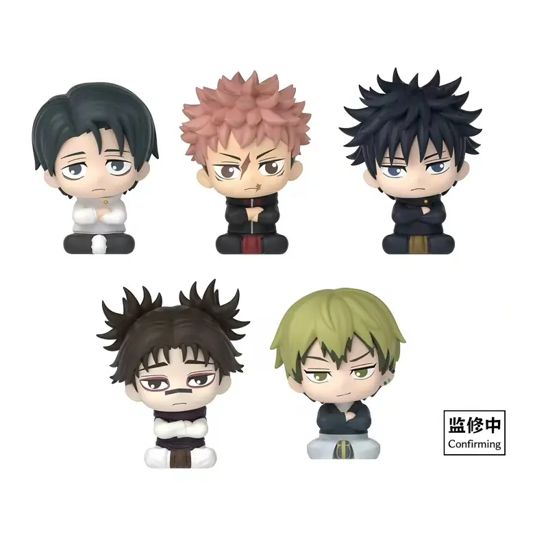 Offical-JJK-Jujutsu Kaisen Mini Figure Blind Box Season 3 , Magnetic Desk Accessory, Kawaii Anime Collectibles Figure, 5-section PC - Yuji, Megumi, Yuta, Choso
