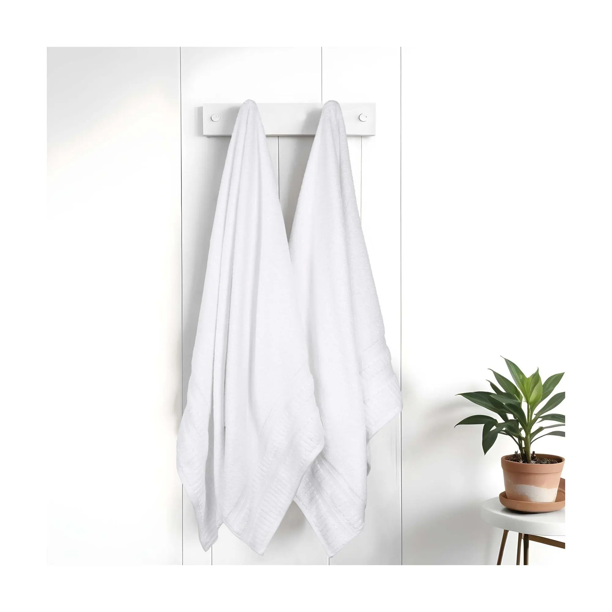 Superior 2 Piece Venice Zero Twist Cotton SoftBath Sheet Set