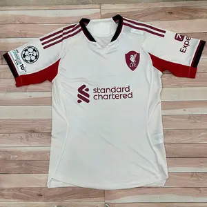 Liverpool Away Jersey 2025/26 Player Version – High Performance Match Fit Soccer Shirt for Fans