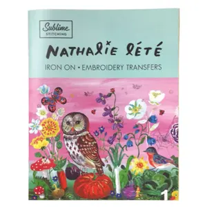Sublime Stitching! Embroidery Portfolio! Nathalie Lete! Brand New. beginner tool kit