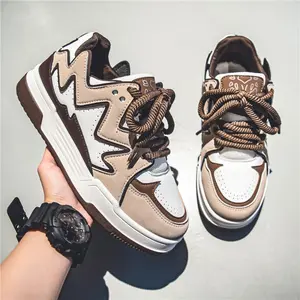 The trend of men's shoes young men's thick soles low top board shoes men's non-slip wear-resistant casual shoes Runner Chunky Sneaker china wholesale suppliers website shoes sneakers men
