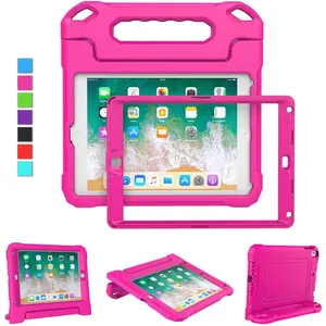 Case for iPad 5th/6th Generation & iPad Air 1/2 & Pro 9.7, iPad 9.7" Case with Screen Protector, Shockproof Protective Cover for iPad 9.7 Inch 6/5 Generation 2018/2017,