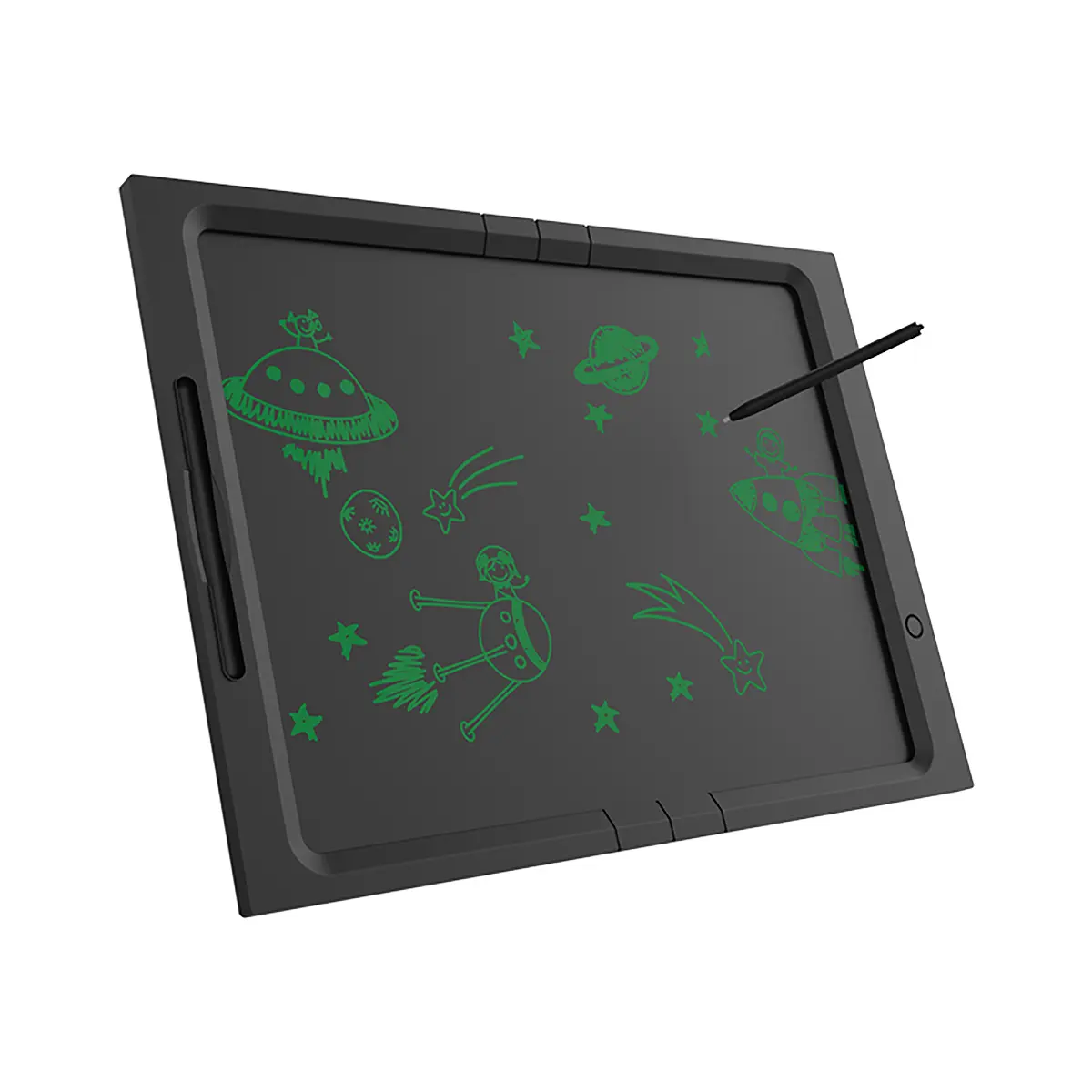 myFirst Digital Writing Tablet - 21 in Extra Large Drawing Board, Energy Efficient Kids' Education Device with Stylus, 1-Key Erase, 50,000 Erases Reusable LCD Screen
