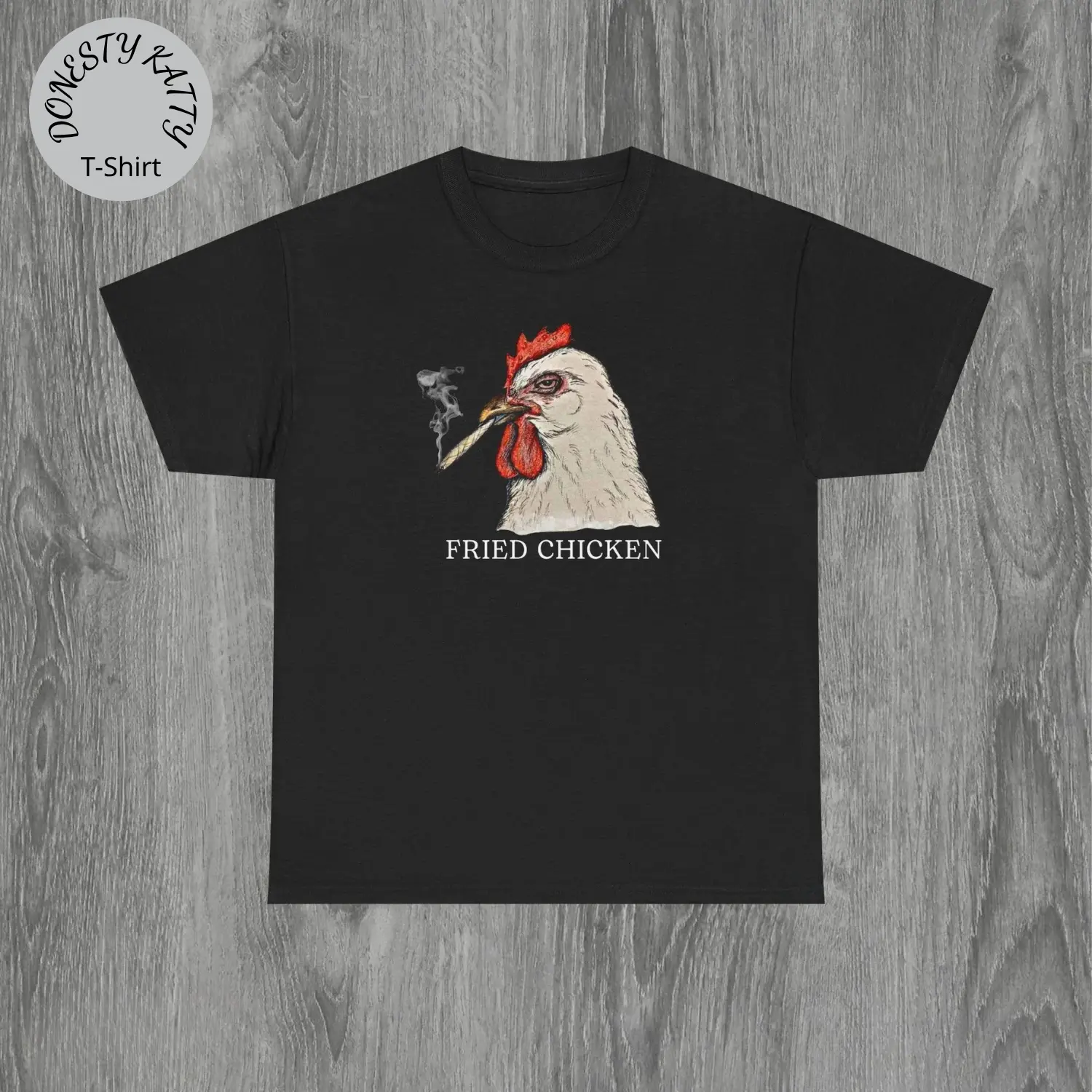Fried Chicken 420 T-Shirt, Stoner Shirts, Funny Weed Shirt, Marijuana Cannabis Tee, Stoner Gifts For Her, Unhinged Tshirt Crewneck