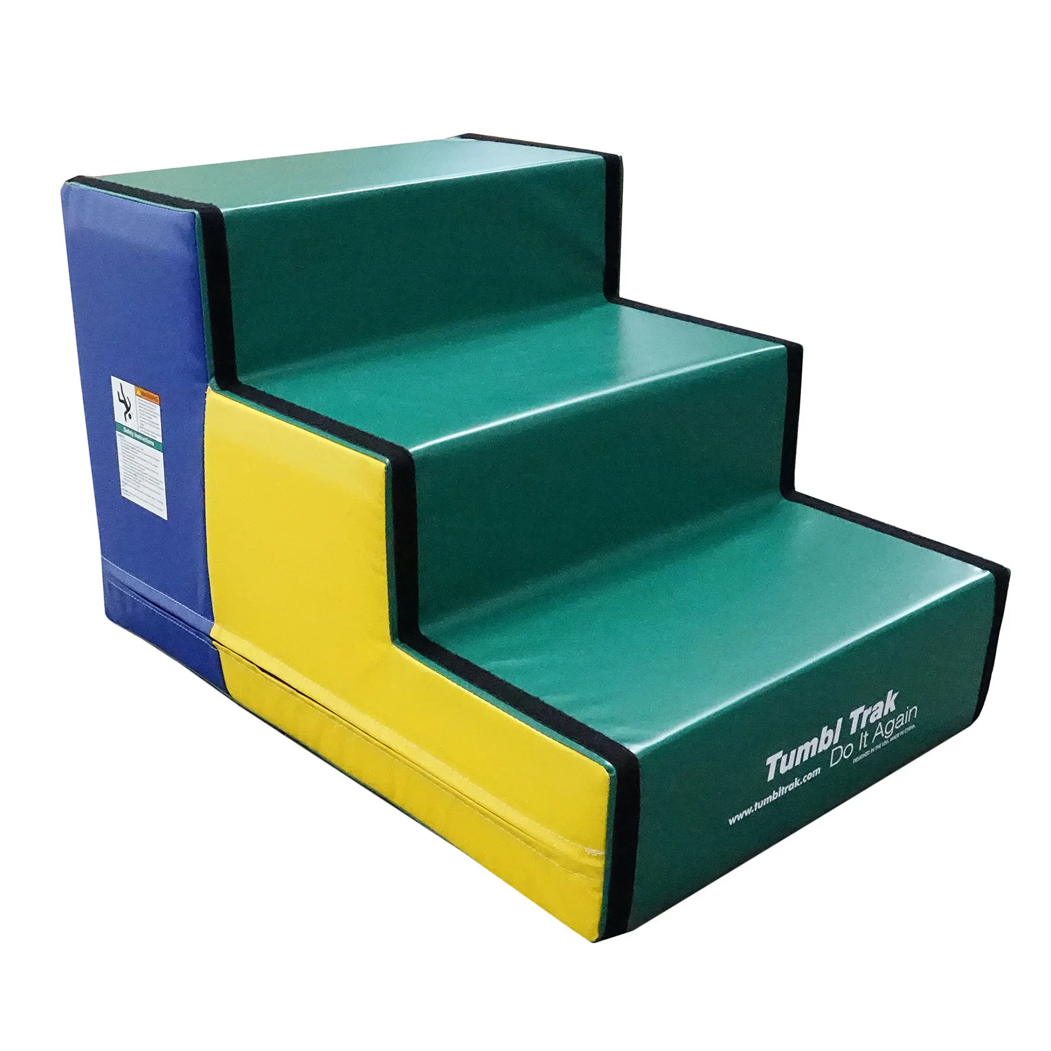 Tumbl Trak Steps Multi - Durable Foam Gymnastics Steps for Young Athletes, 21 Inch Tall, Versatile Usage, Connectible for Multiple Steps, Ideal for Training & Creative Activities - Planner