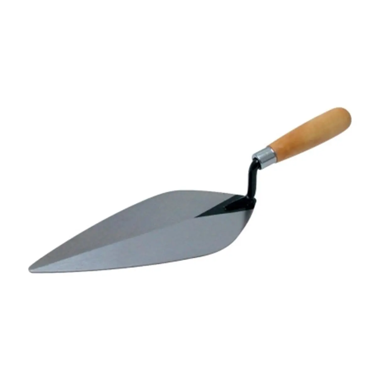 212 MAIN 10x4.75 in. Brick Trowel - Steel Blade, Wooden Handle, Home Repair Tools, Construction Tools (Sailing & Water Sports Construction/Repair Use)