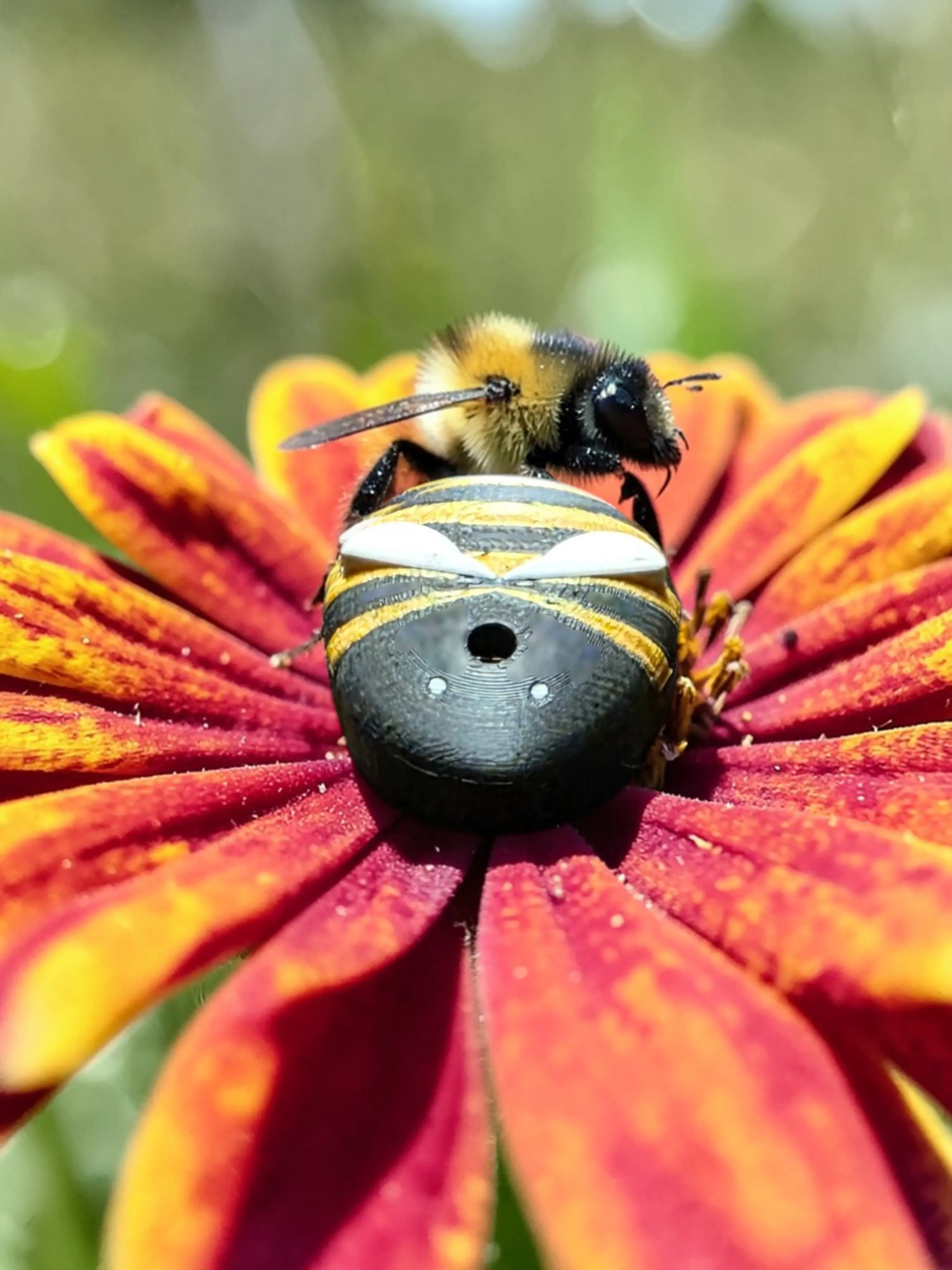Nature: Bumblebee CGM Cover compatible with Dexcom G6, G7, Libre 2/2+, 3/3+ or Stelo