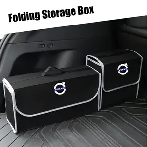 New 2026 Car Trunk Storage Box Folding Organizer Accessories For C30 C70 S40 S60 S70 S80 S90 V50 V60 V70 V90 XC60 XC70 XC90 car decoration accessories