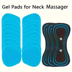 Shoulder Neck Massage Gel Patch, Relaxing Back & Shoulder Relief, Replacement Fan-Shaped Gel Pad for Massager, Essential Pain Management Tool
