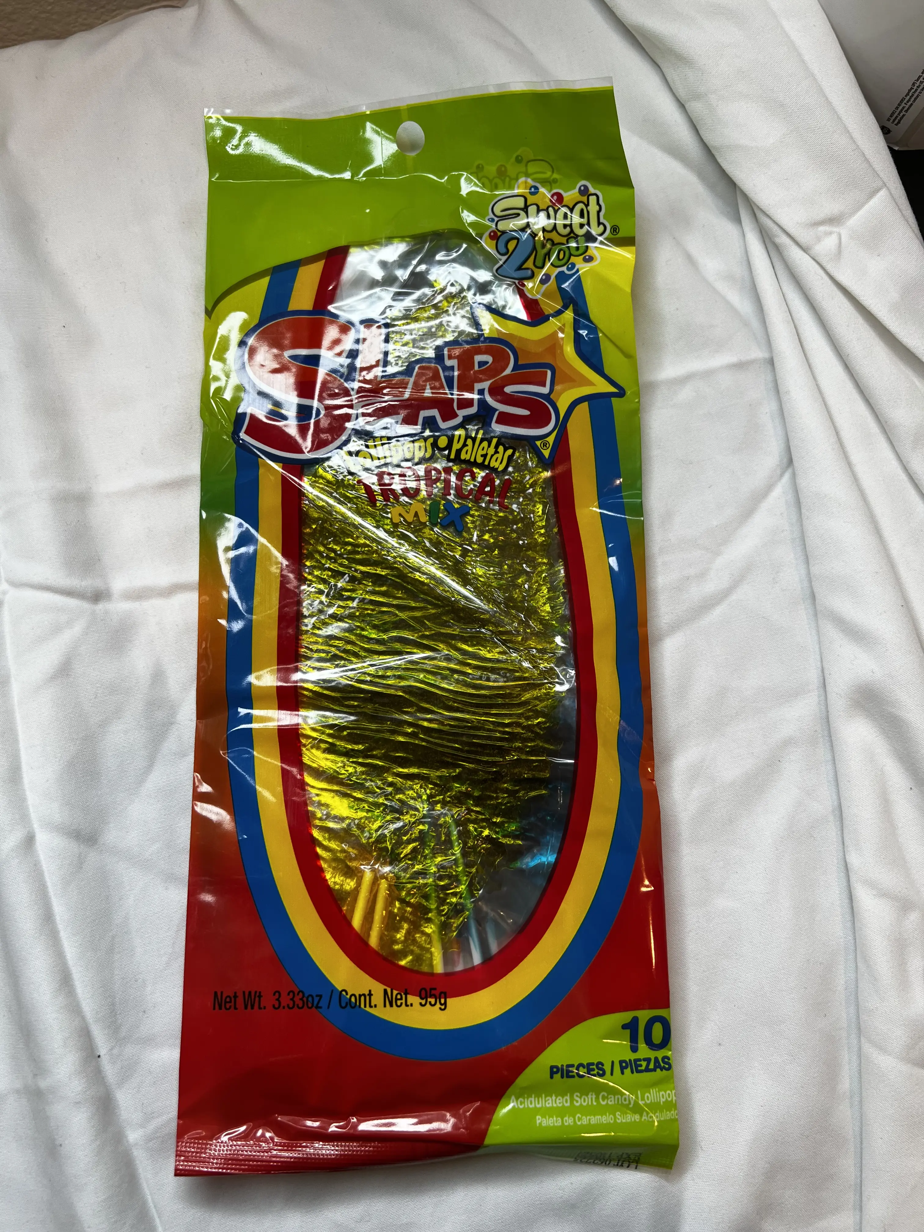 slaps lollipops tropical mix