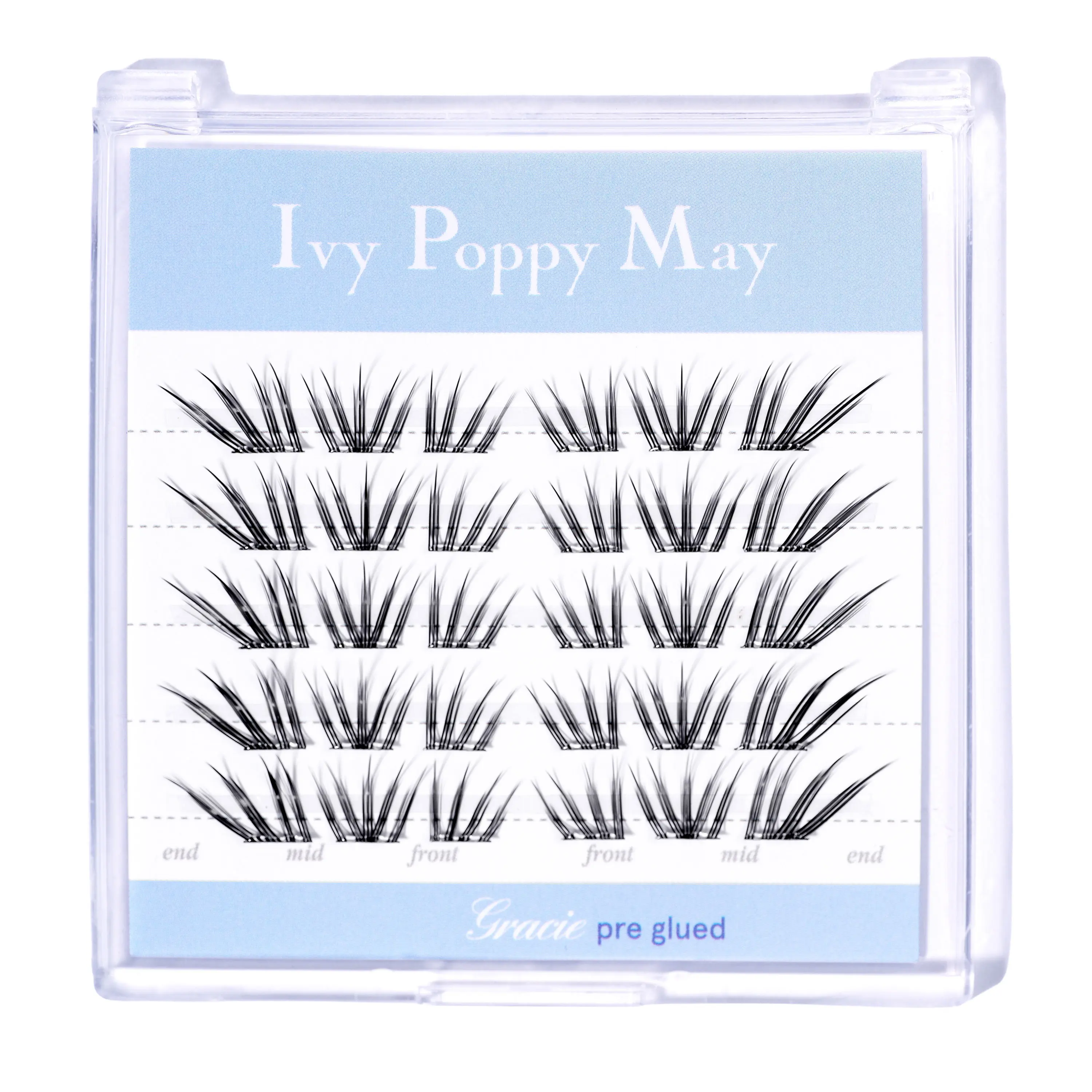 'gracie' lash cluster [PRE-GLUED]