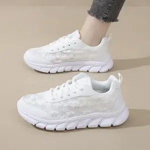 CushHide Women's Walking Shoes, Slip On Breathable Mesh Sneakers, Lightweight Comfortable Casual Athletic Shoes for Women Trainer Training Footwear Runner Girl