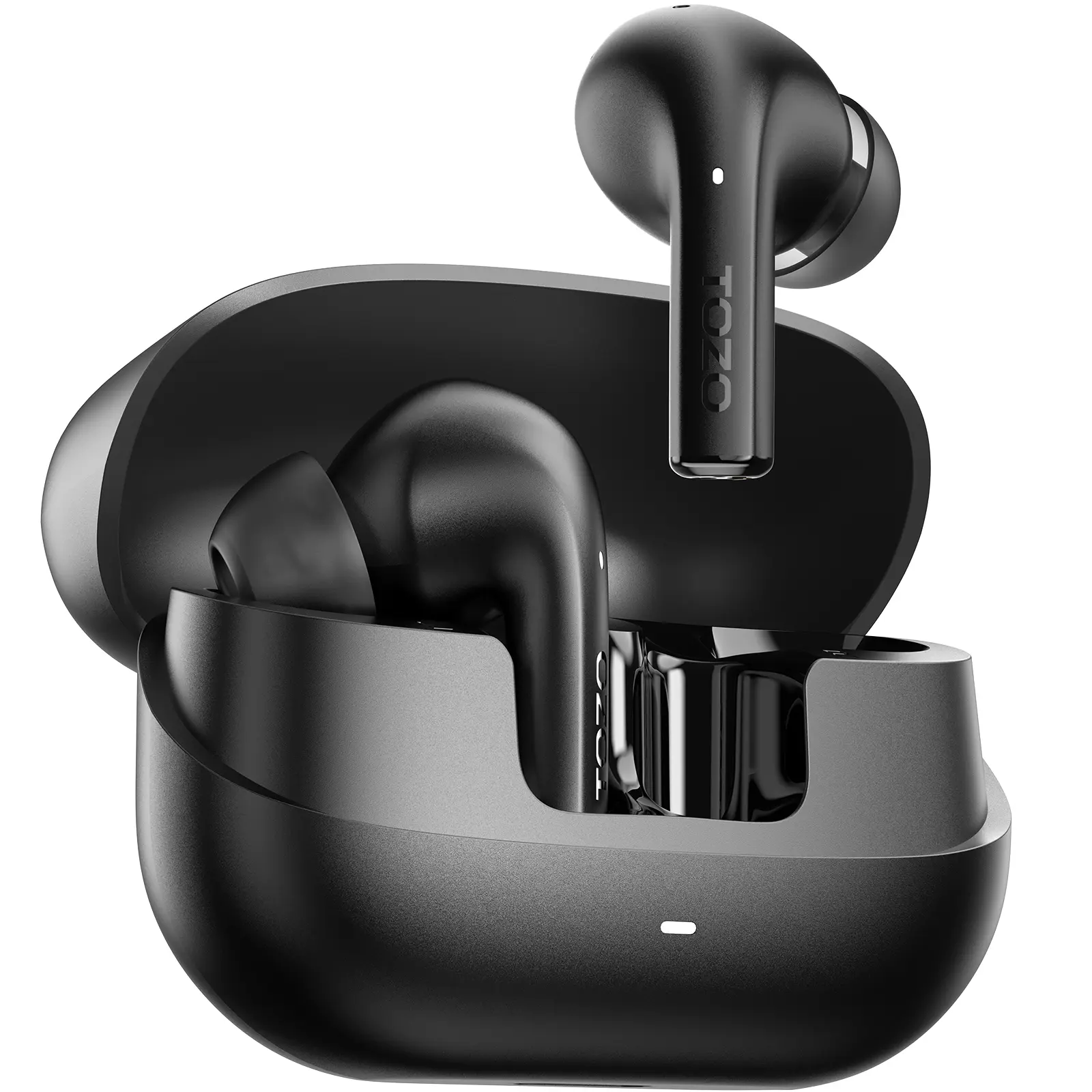 TOZO-E2 Wireless Earbuds with Call Noise Cancellation, App Customize 32 EQs, 10mm Drivers with Powerful Bass, 30H Playtime, 2 Mics for Clear Calls, Bluetooth 5.3 Headphones, Comfort Fit in-Ear Headset FathersDayGift Audio Charging Electronic Chargeable