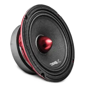 DS18 PRO-X 6.5" Mid-Range Bullet Woofer Car Audio System, 250W RMS Power Output, 8-Ohm Loudspeaker