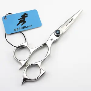 5.0 Inch High-End Haircutting Scissors, 9cr Stainless Steel, Hand-Forged, Ergonomic Handle, Comfortable Grip, Reduces Hand Fatigue