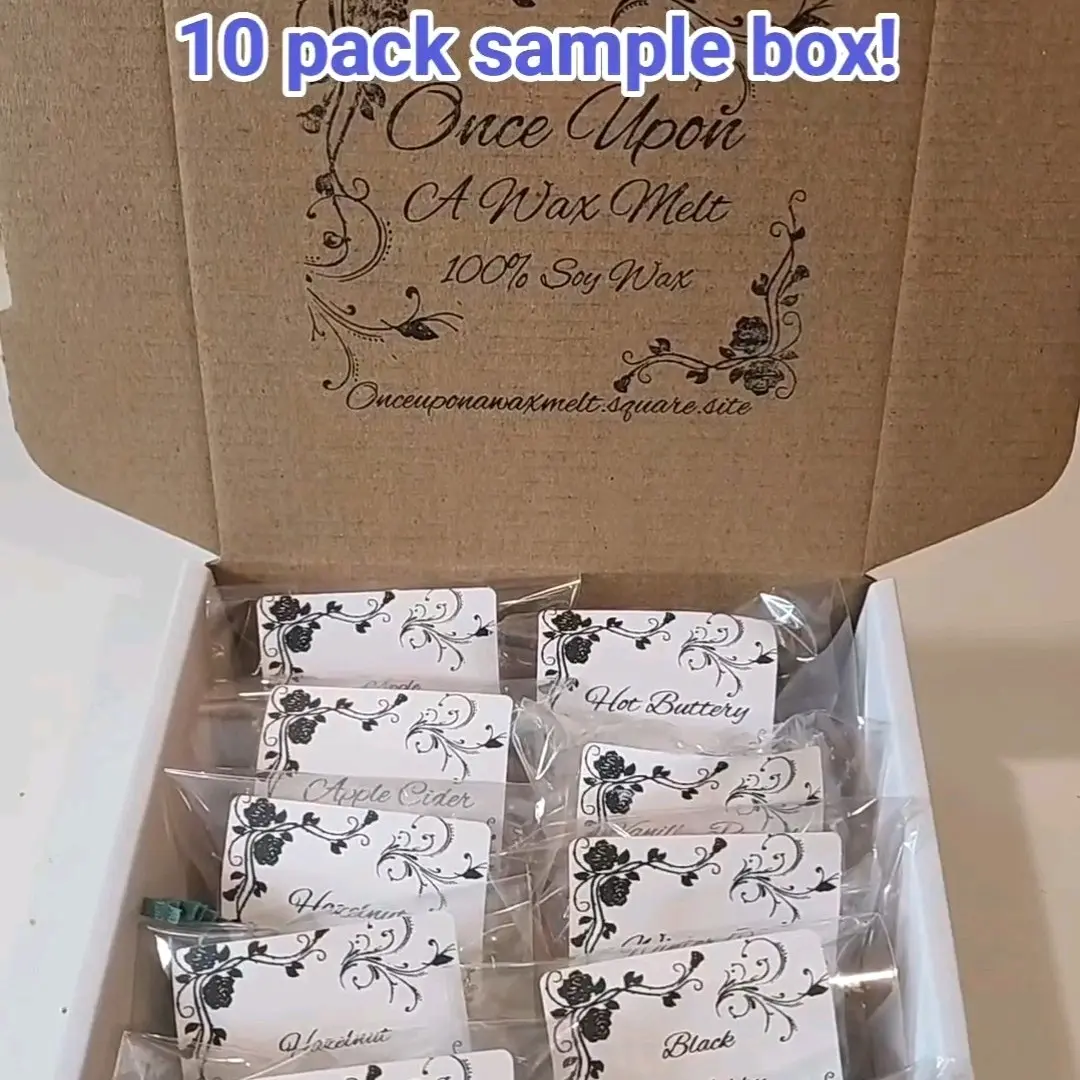 Soy wax melt sample pack Soy wax melt sample pack