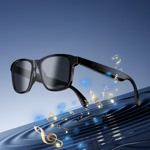 Smart Glasses, Bluetooth Sunglasses Audio Eyewear, Built-in Mic & Speakers, Athletic/Outdoor UV Protection Unisex, Summer,Waterproof, Smart Summer Gear