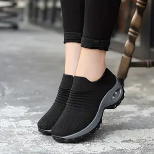 New Breathable Mesh Slip-On Shoes For Women Soft Sole Casual Sneakers  Lightweight Anti-Slip Walking Loafers Springfresh Summer Vibes