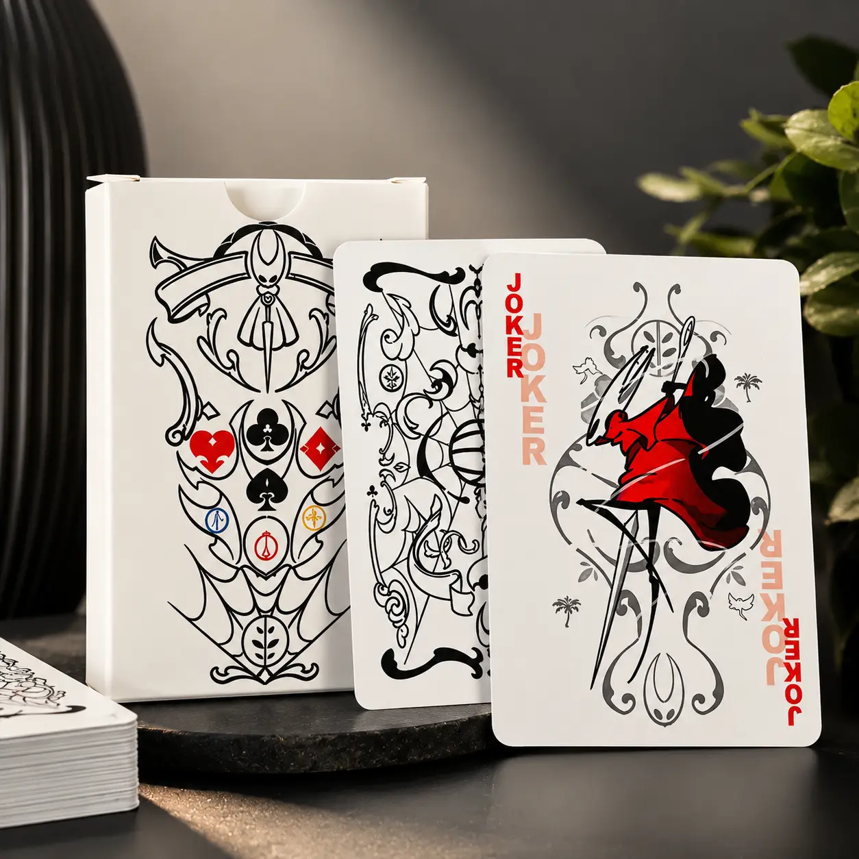 Hollow Knight Silksong Playing Cards 54 Card Deck | Collectible Poker Card Game Gift for Gamers and Fans