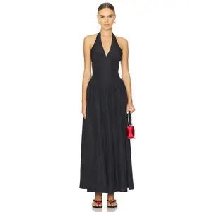MORE TO COME Bexley Maxi Dress in Black