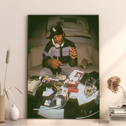 Eazy E Rap Hip Hop 90s Print Poster Decor Decoration(Note:Poster only (unframed)) Ornaments Room