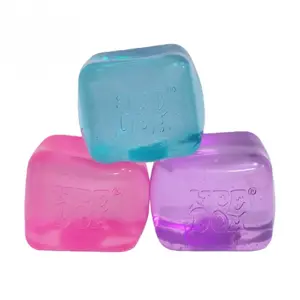 Vibrant Water Drop Ice Cube Sensory Fidget Toy for Anxiety Relief and ADHD Focus Calming Squeeze Stress Relief for Adults Kids Perfect for Office Classroom Travel Gifts Sensory Toys for All Ages