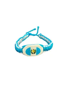 Adjustable Guatemala Artisanal Unisex Bracelet - Souvenir Gift from Guatemala-Pulsera Artesanal de Guatemala