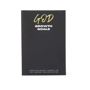 God Growth Goals Journal - Daily Christian Self Improvement Journal