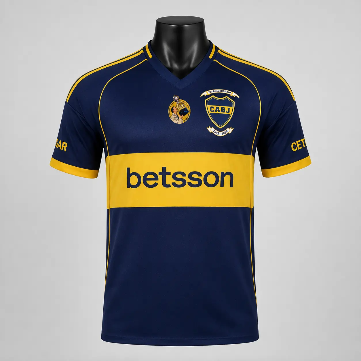 [Hot Sale] - Boca Juniors 2025 Home 2 V2 Soccer Jersey - Full Print Logo