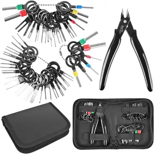 45 Pcs Wire Terminal Release Tool Terminal Removal Tool Kit Depinning Tool Electrical Connector Pin Removal Tool Kit Pin Extractor Tool Set