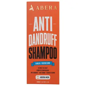 Abera Anti Dandruff Shampoo for Stronger Hair & Healthier Scalp, Nourishes, Supports and Promotes Hair Growth, Get Rid of Dandruff