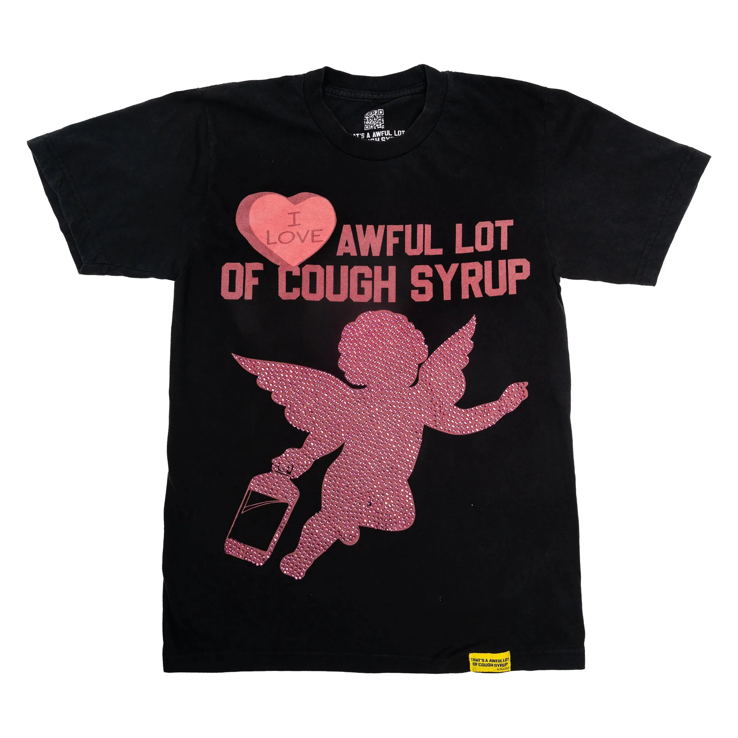 That's A Awful Lot Of Cough Syrup Valentine Women Top For Summer Unisex Y2K Style Graphic T-shirts for boys and girls Graphic Tees Streetwear summer outfits men, men gifts designer shirts oversized tshirt men graphic tees for kids