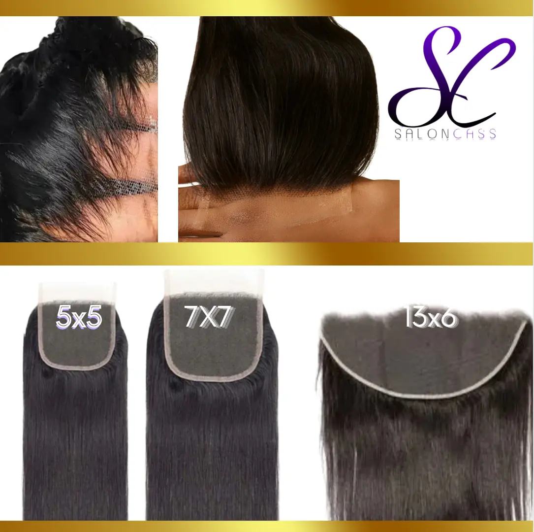 HD Lace Closures & Frontals- Melts in Natural Light  ( Pre-Plucked)