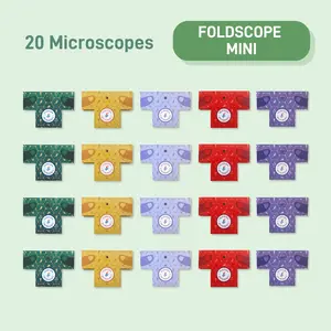Mini Classroom Kit (20 Foldscope Mini Paper Microscopes)