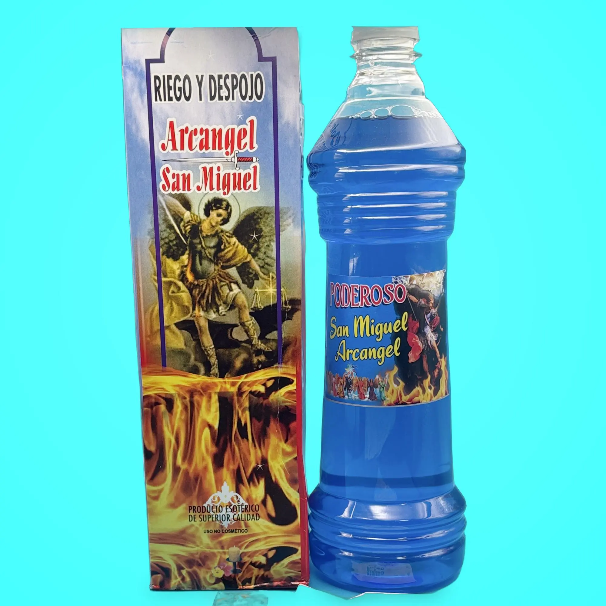 Faith-Charged Saint Michael Archangel Bath Cleanser, Protection-Focused Bath Product for Cutting Through Barriers