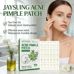 144pcs Waterproof Invisible Acne Patches, Pimple Patches, Fade Blemishes, Moisturizing, Gentle, Perfect Concealment, All Skin Types, Ultra-Thin, Strong Adhesion