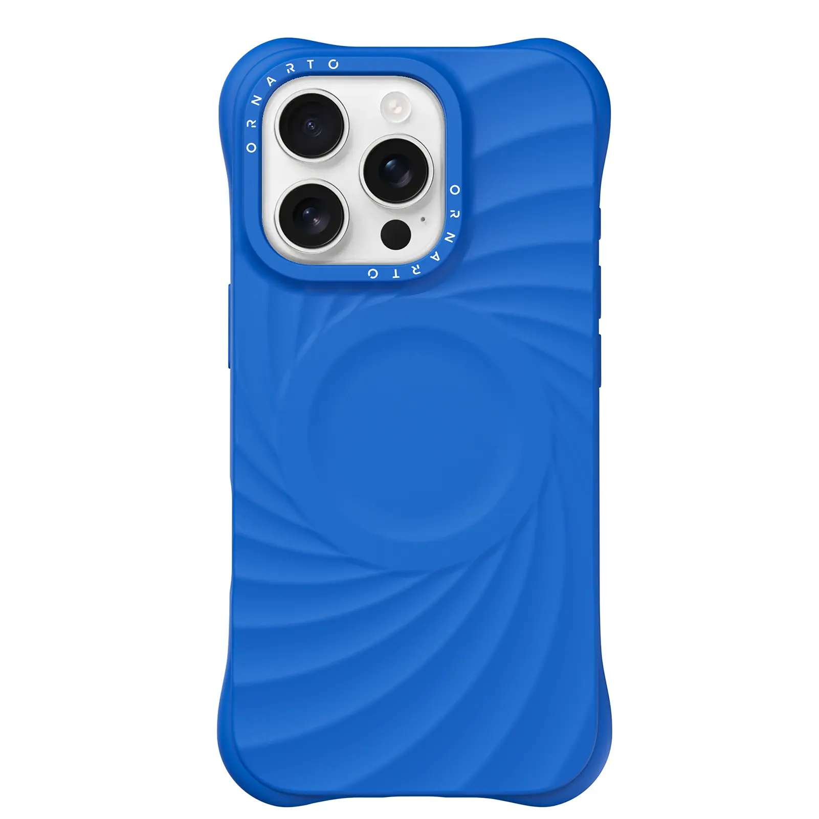 VORTUXE iPhone 17 16 Series Case 2X Military Grade Drop Tested Textured Blue Soft Touch Silicone Compatible with MagSafe Durable Cover