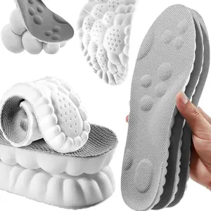 4D Cloud Support Insoles for Women Men – Anti-Fatigue Cushion Inserts for All-Day Comfort